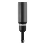 TSCHORN 2D Edge Finder Ø10 mm optical with light,  Ø25 mm shank and accuracy 0,010 mm